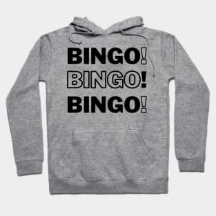 Bingo Bingo Bingo White Hoodie